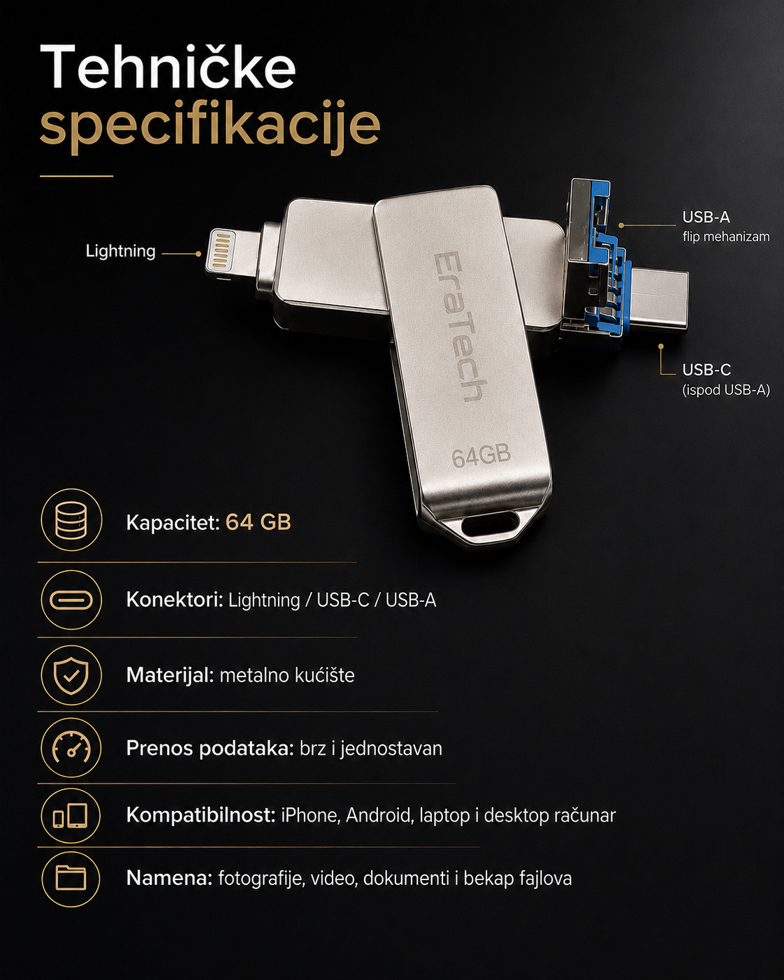 EraTech SmartDrive 3u1 64GB