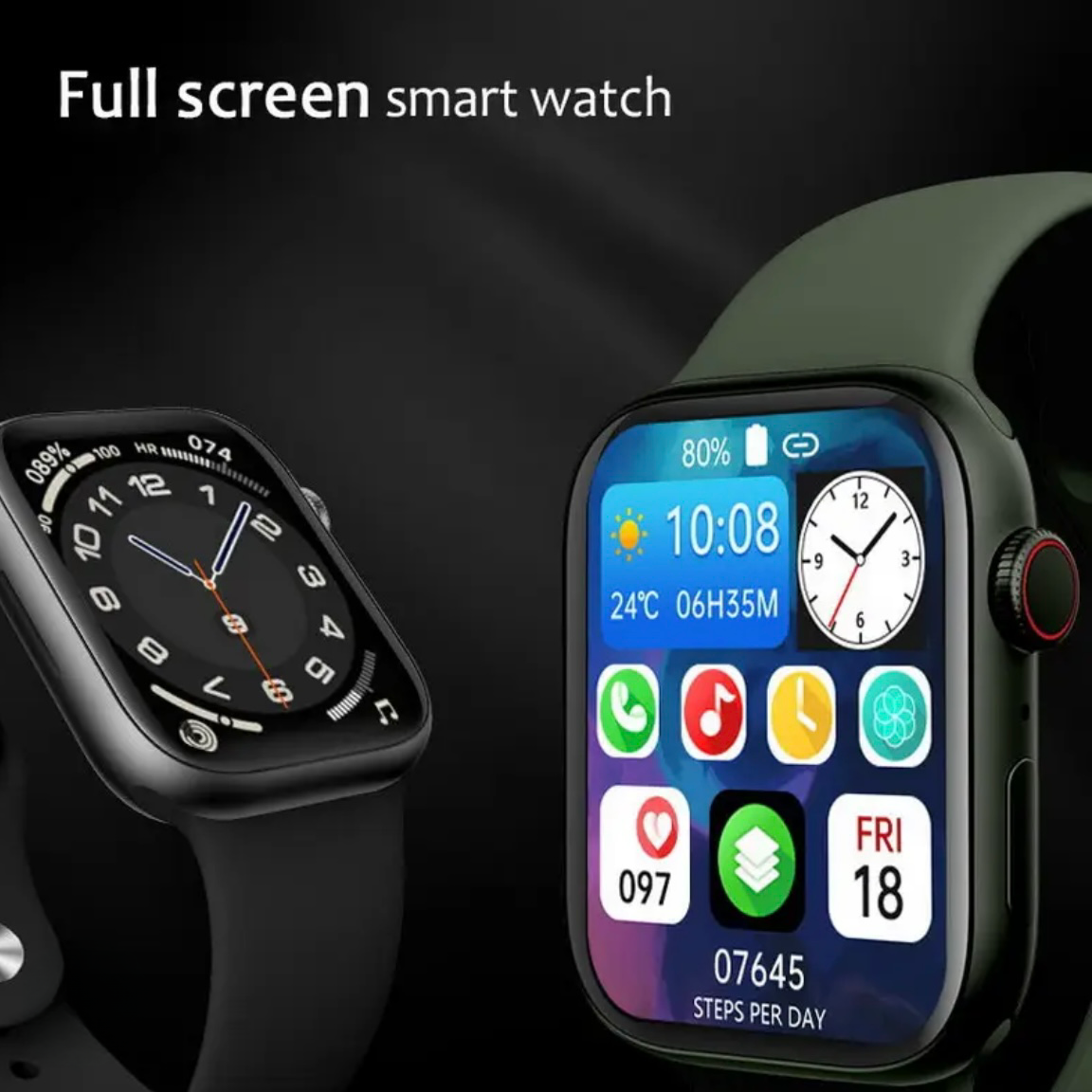 SmartWatch 7 – pametni sat (beli)