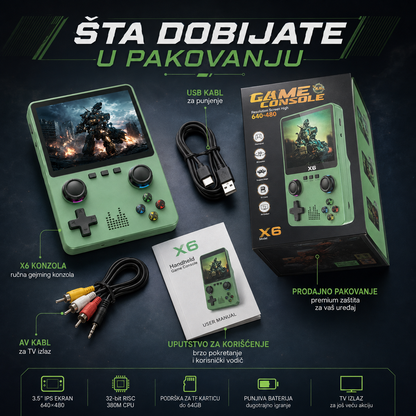 X6 Pocket - Gaming konzola