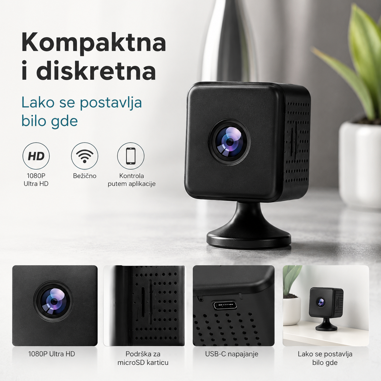Gorilla SmartCam Mini 1080P kamera