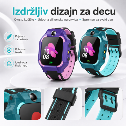 Gorilla KidSafe - dečiji pametni sat sa pozivima, lokacijom i SOS funkcijom