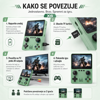 X6 Pocket - Gaming konzola