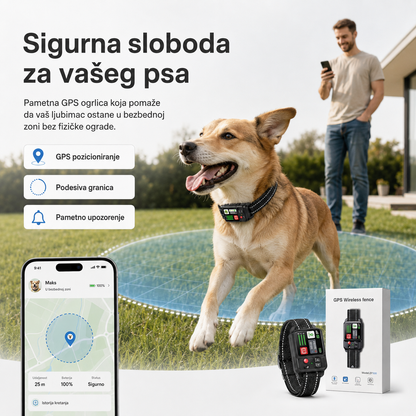 SafeZone ZF500 – GPS bežična ograda za pse