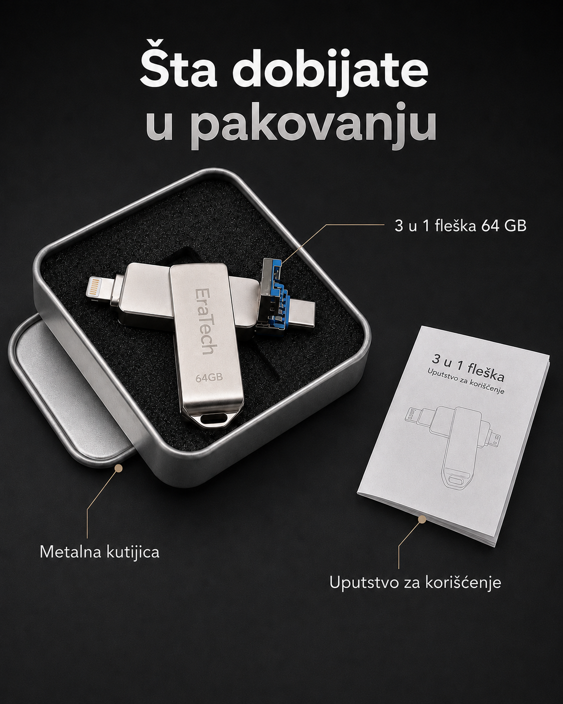 EraTech SmartDrive 3u1 64GB