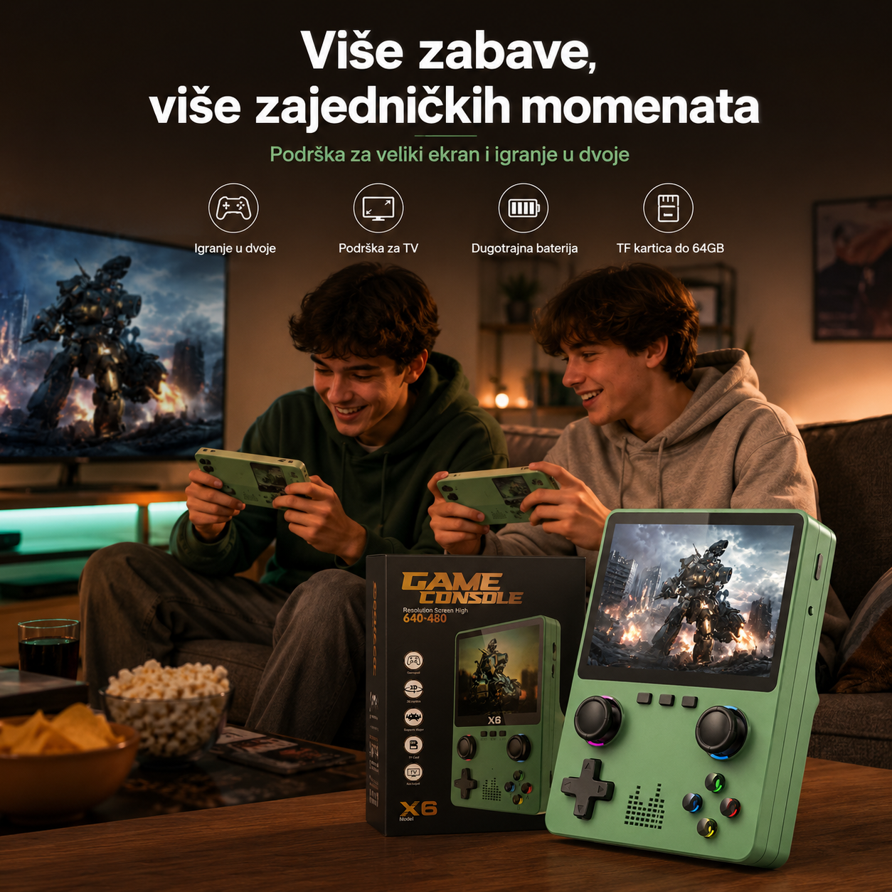 X6 Pocket - Gaming konzola