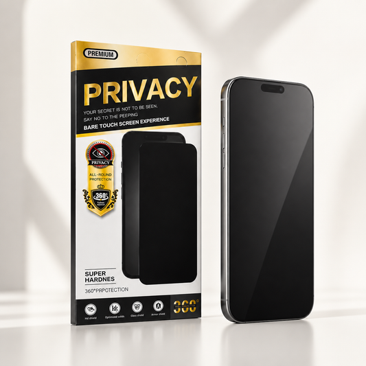 Privacy Black zaštitno staklo