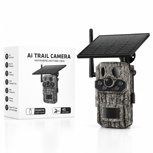 TrailGuard AI 4G Solar – pametna lovačka kamera sa SIM karticom