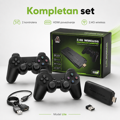 Gorilla Game Stick Lite | 2 bežična kontrolera