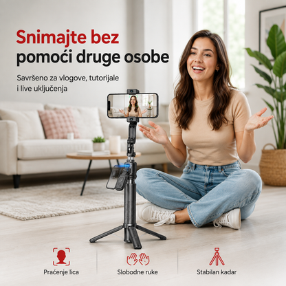 C17 AutoTrack 360 – AI tripod i selfie stick