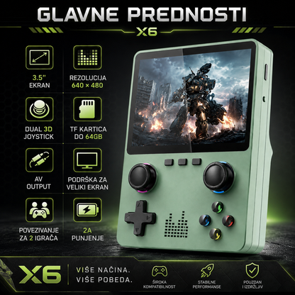 X6 Pocket - Gaming konzola