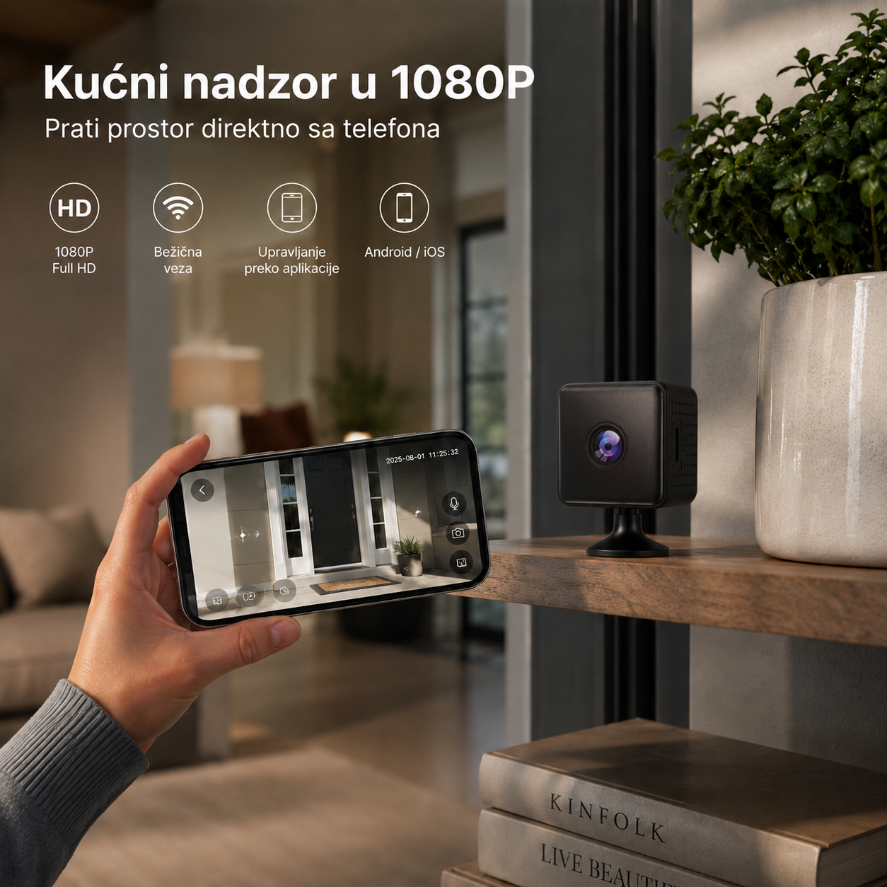 Gorilla SmartCam Mini 1080P kamera