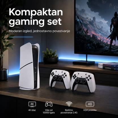 RS5 NovaPlay 64GB – TV gaming konzola sa 2 bežična kontrolera