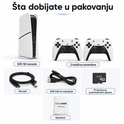 RS5 NovaPlay 64GB – TV gaming konzola sa 2 bežična kontrolera