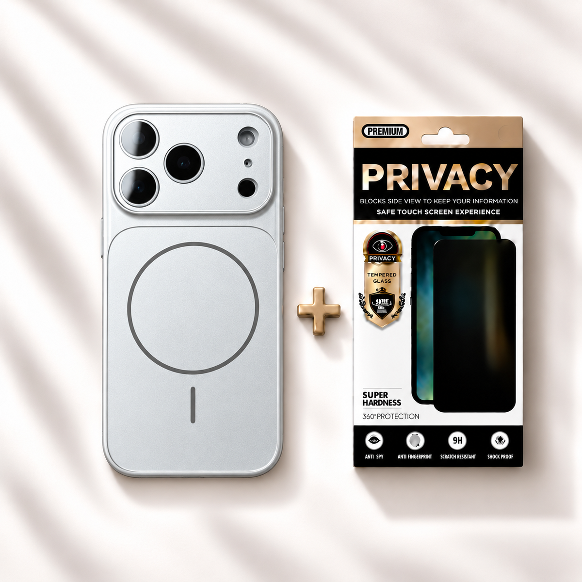Gorilla Paket Silver White MagSafe