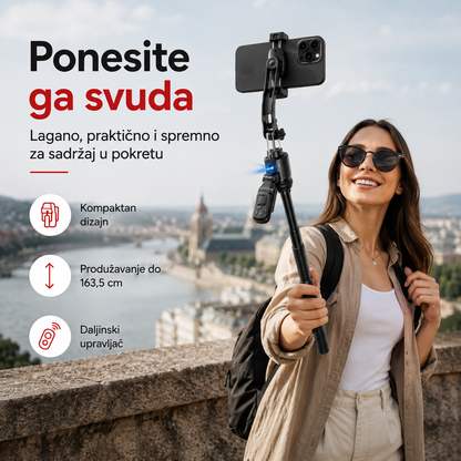 C17 AutoTrack 360 – AI tripod i selfie stick