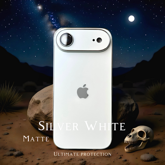 Silver White Matte