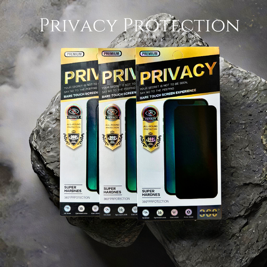 Privacy Black zaštitno staklo
