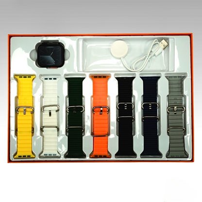 Smart Watch Infinity Display Ultra  – Pametni sat (7 narukvica u setu)