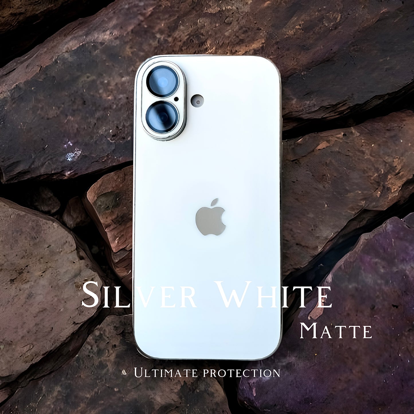 Silver White Matte