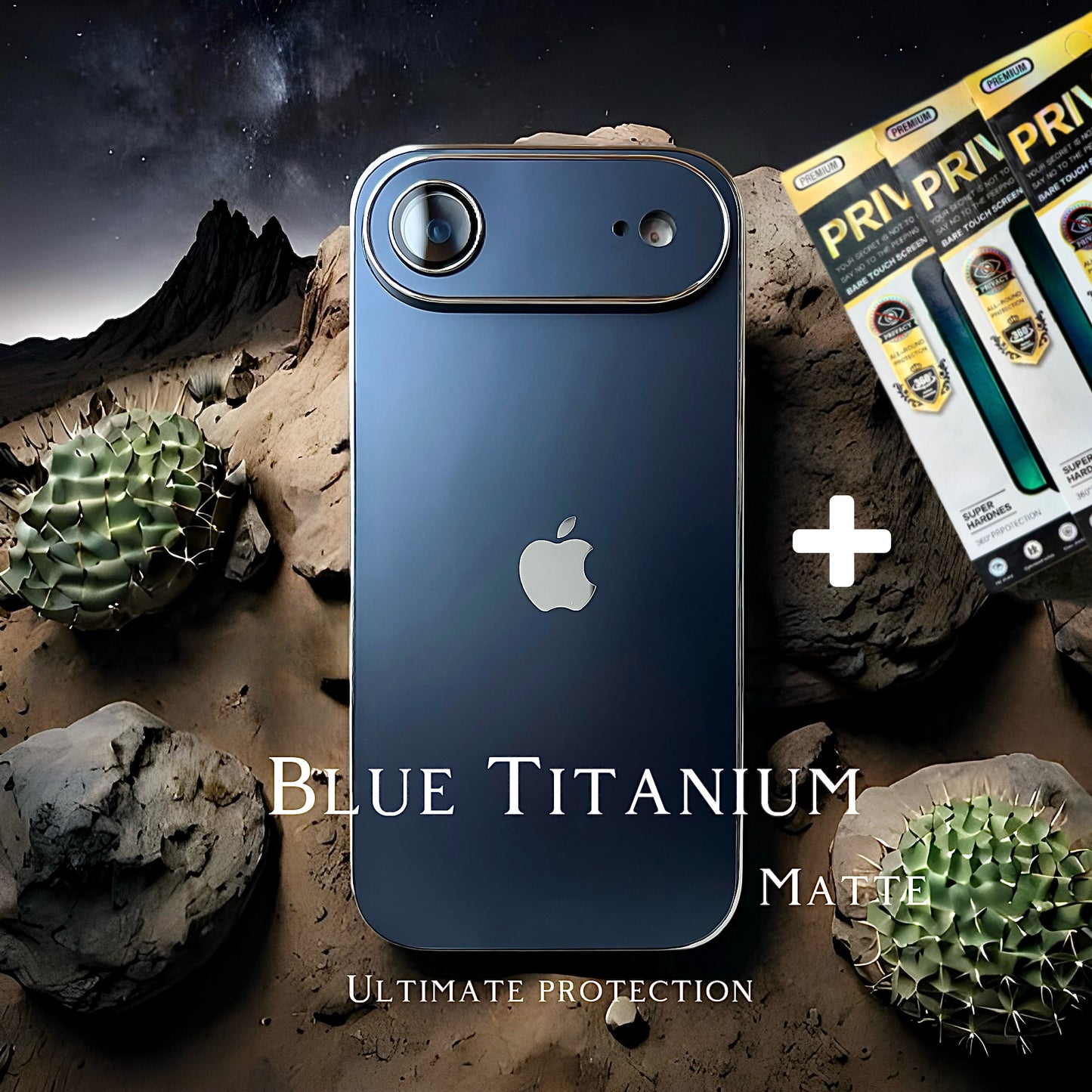 Gorilla Paket Blue Titanium Matte