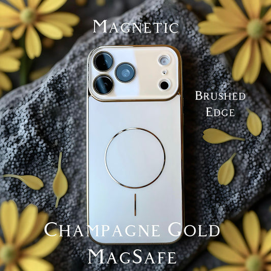 Champagne Gold MagSafe (Brushed Edge)