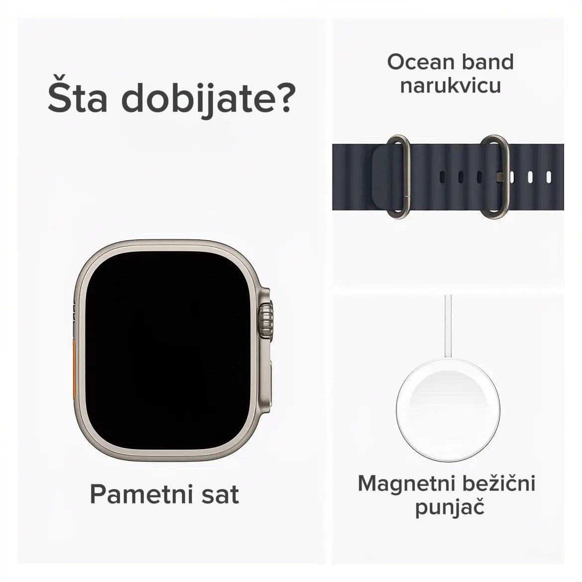 Gorila Ultra Natural Titanium  – AMOLED 2.3” | Premium edition